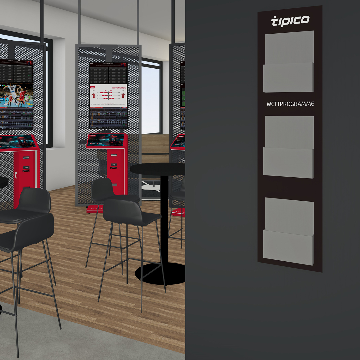 Wettprogrammhalter 3er