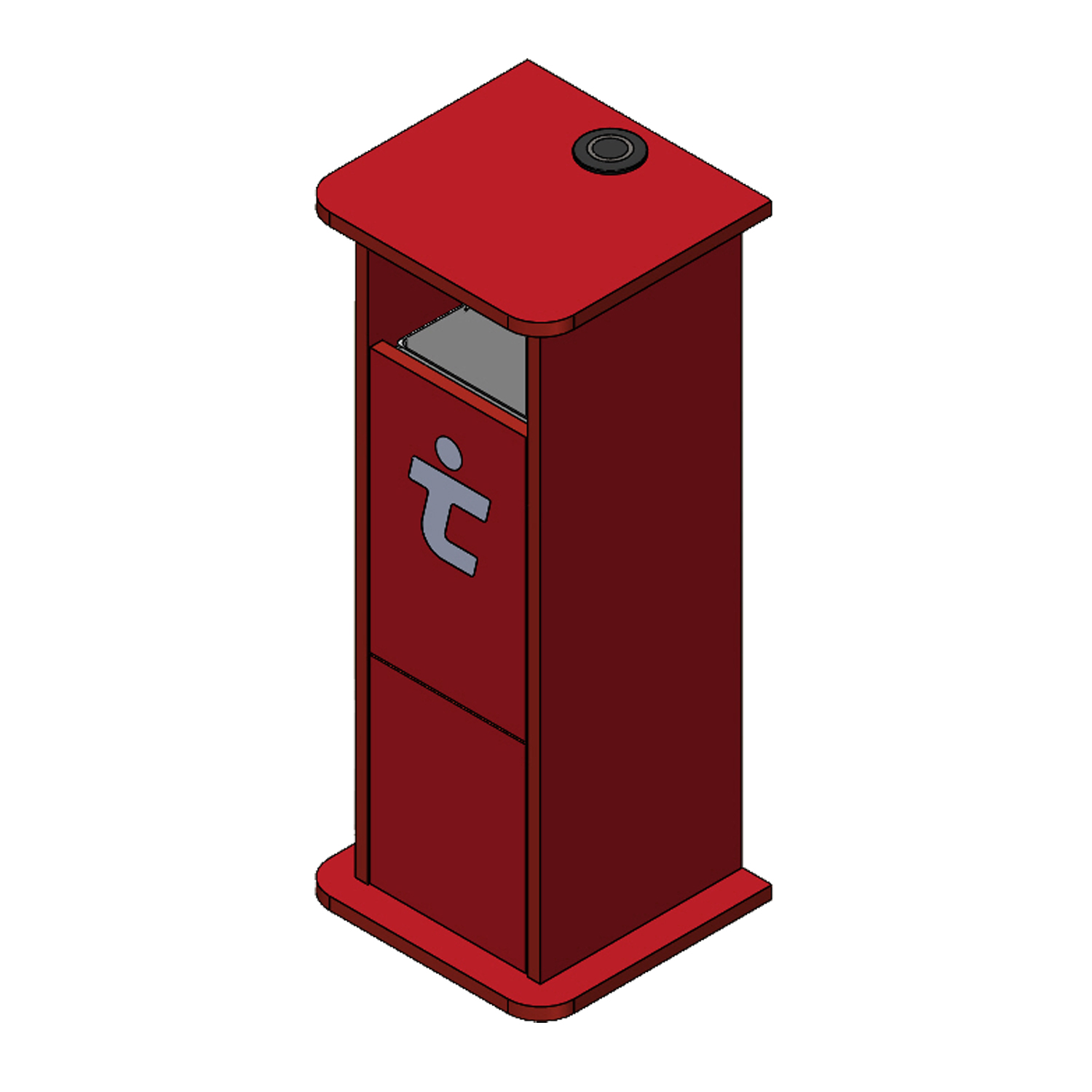 Tipico Terminalbutler rot mit Ladestation