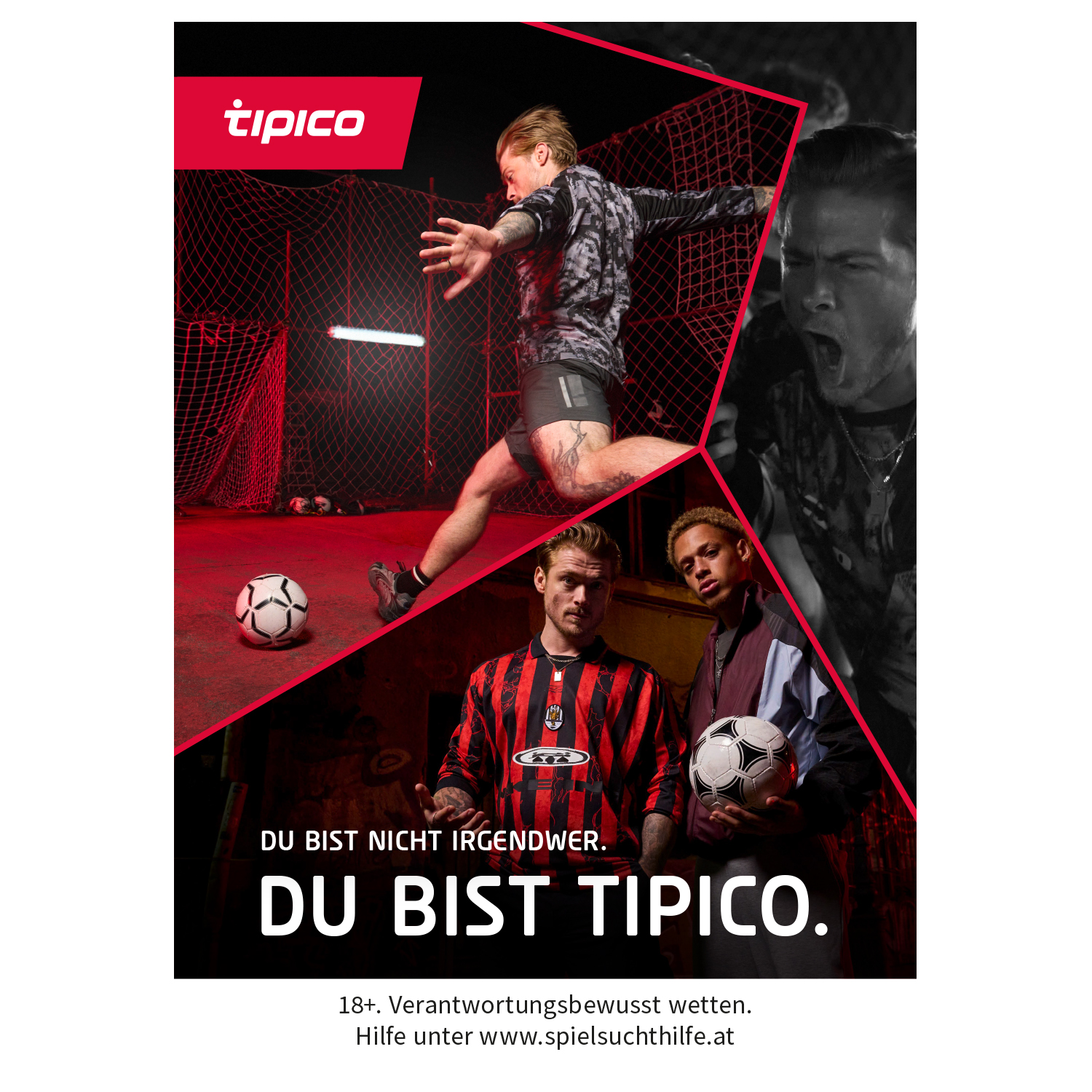 Plakat Österreich "DU BIST TIPICO" Nicht Irgendwer.