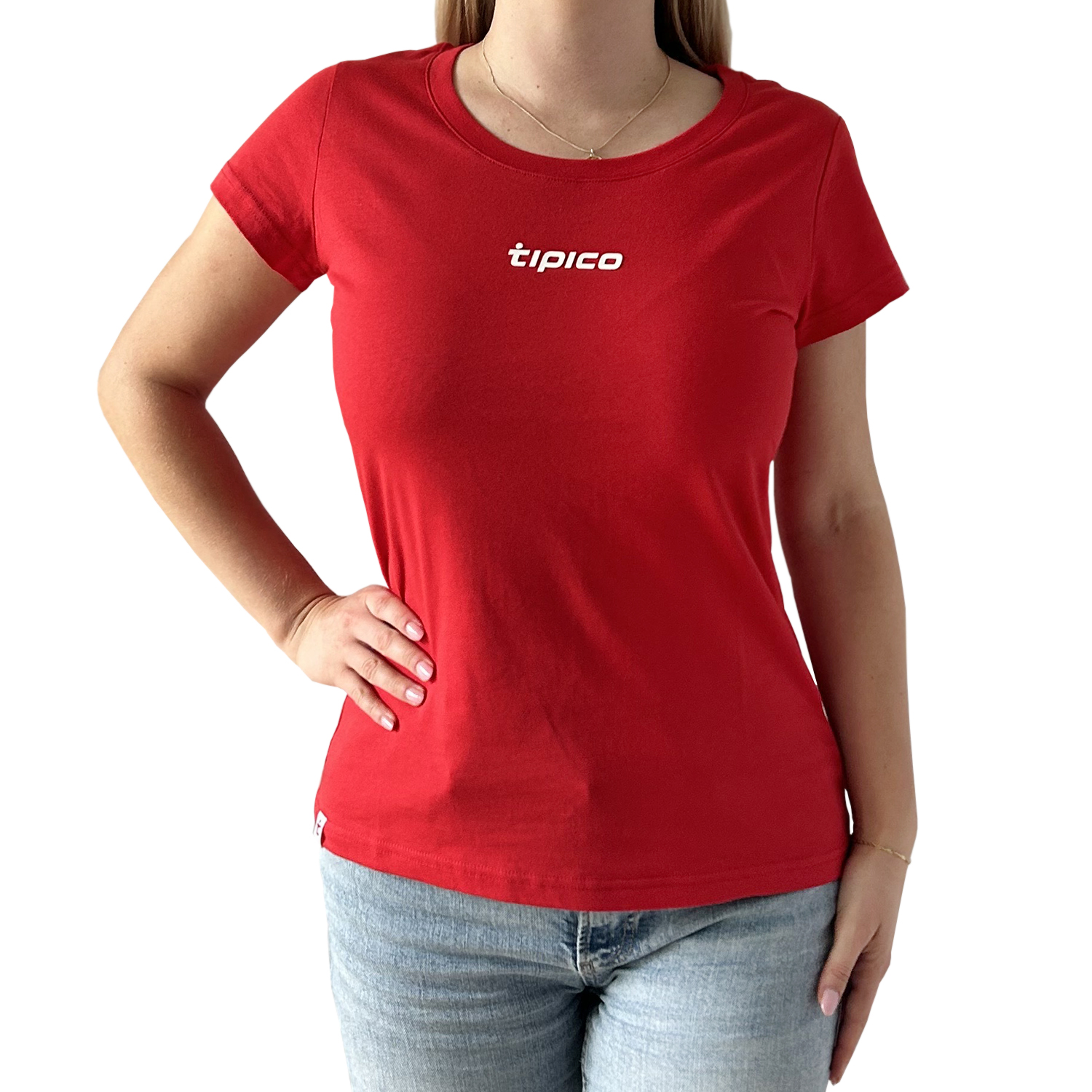 T-Shirt Damen Rot "Tipico"
