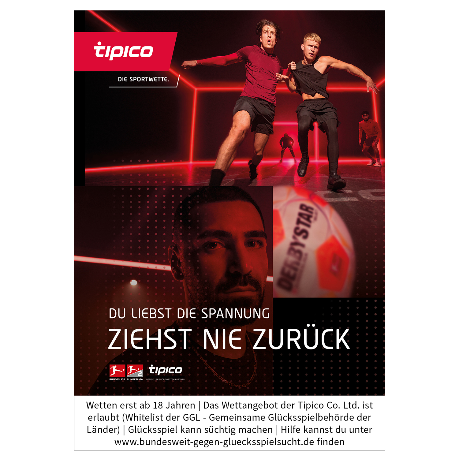 Plakat Deutschland "DU LIEBST DIE SPANNUNG". A1