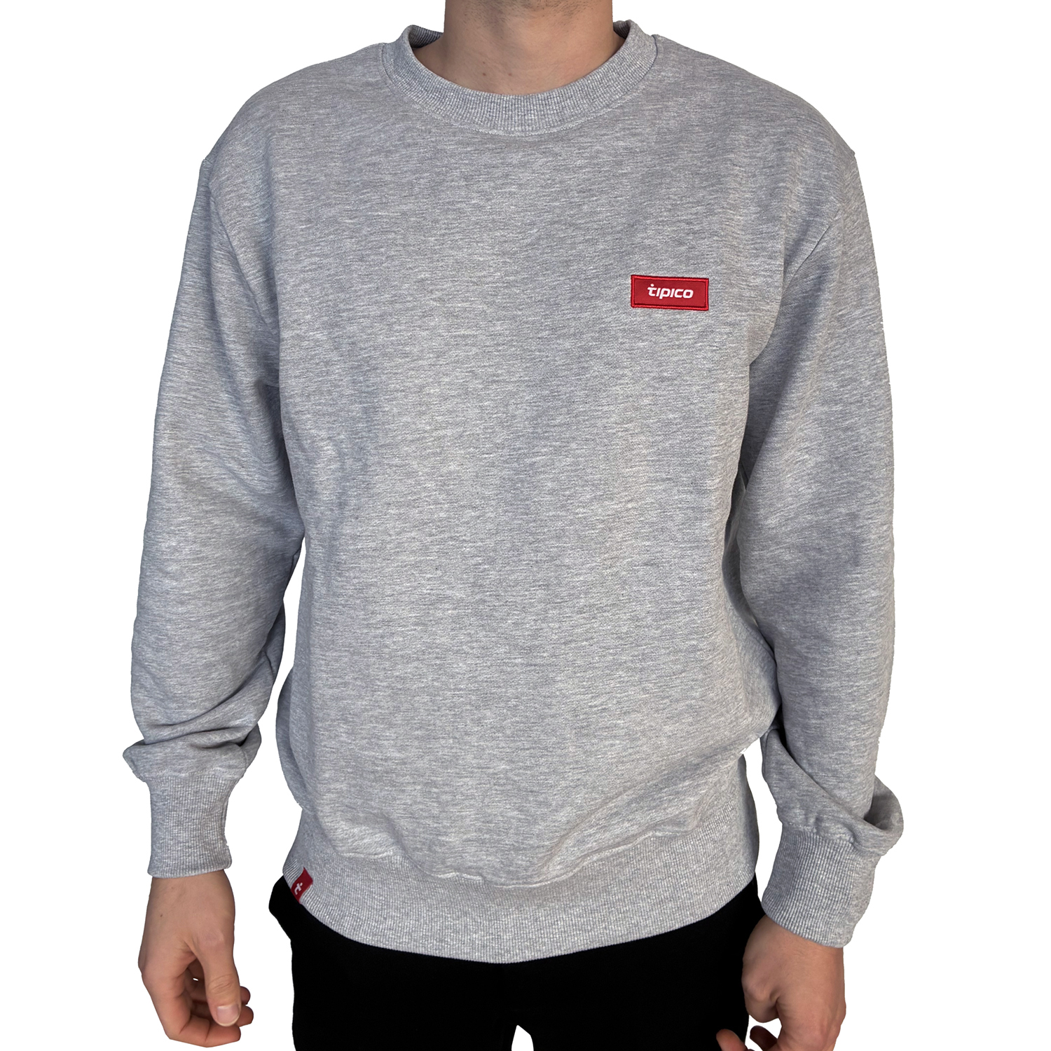 Sweater Herren grau 