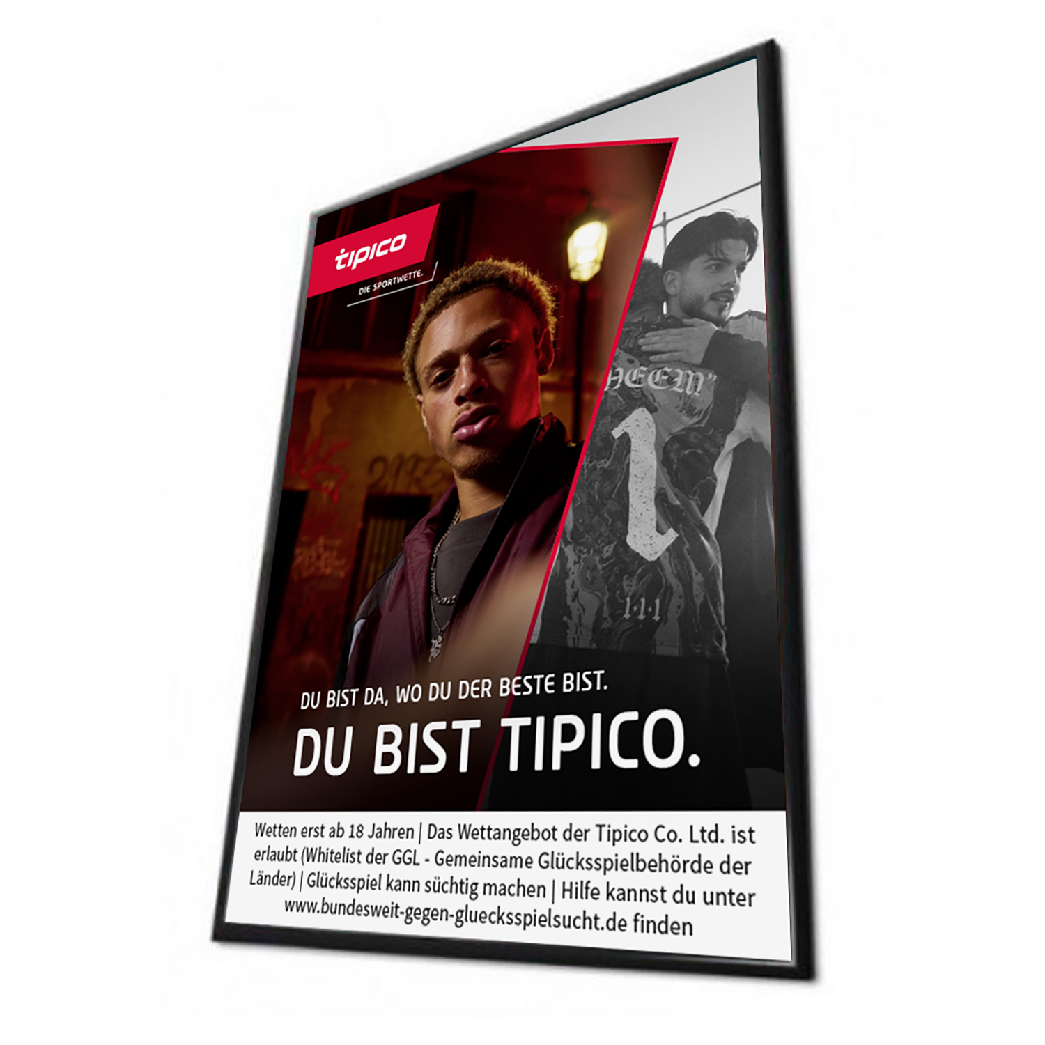 Klapprahmen DIN A0 schwarzgrau