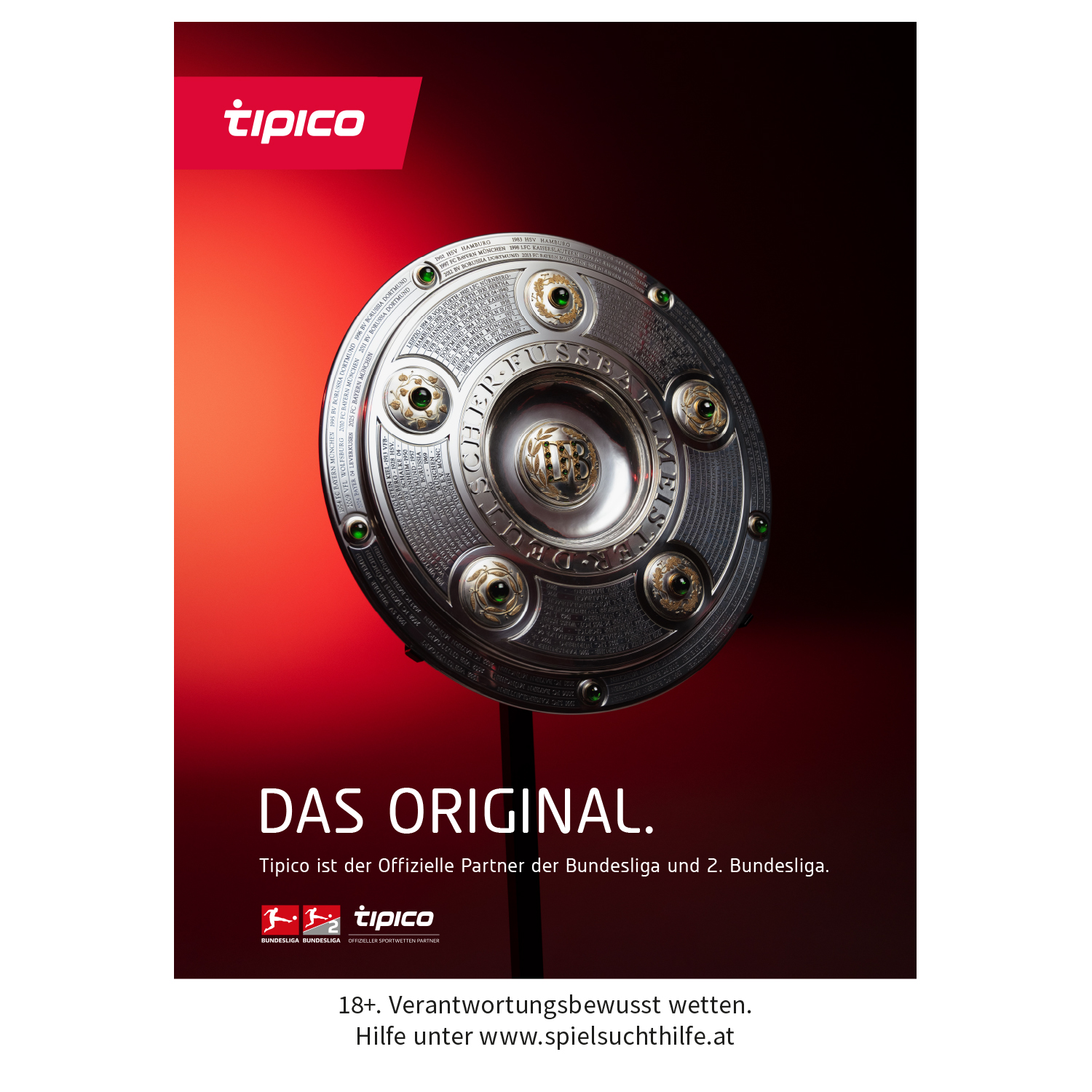 Plakat Österreich "MEISTERSCHALE" Das Original