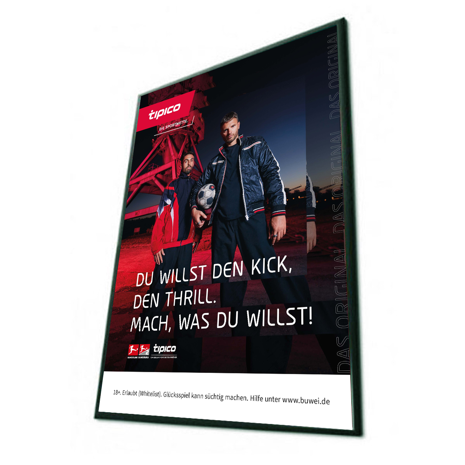 Klapprahmen DIN A0 schwarzgrau