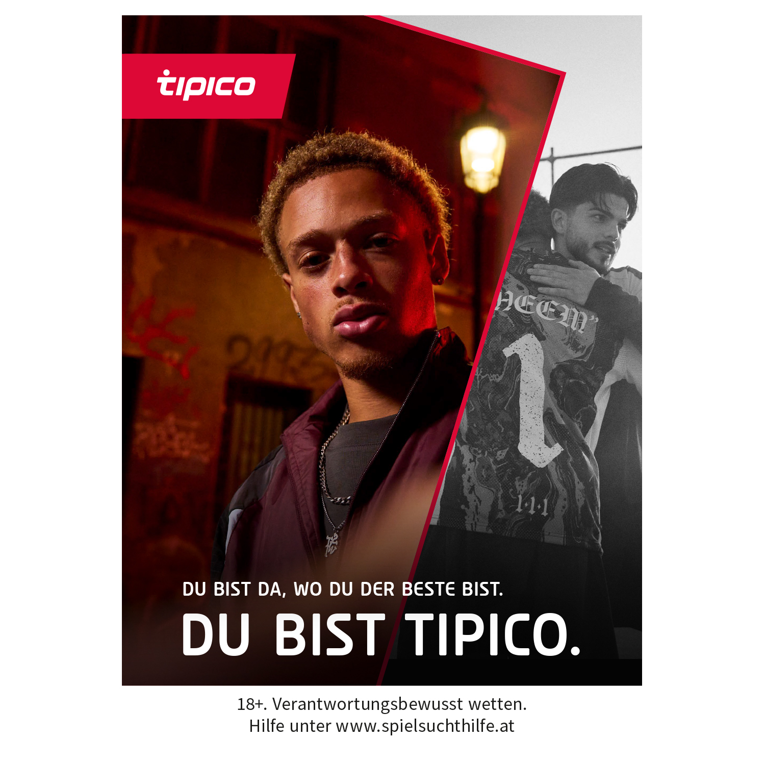 Plakat Österreich "DU BIST TIPICO" Der Beste. A0