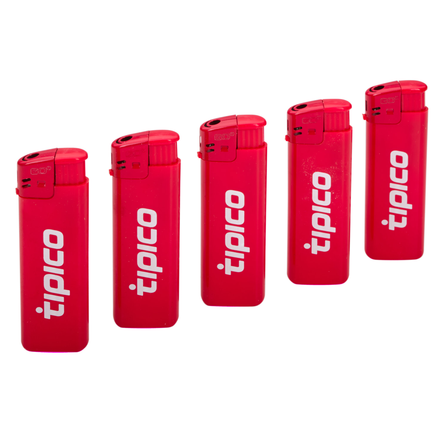 Feuerzeuge Rot Standard (50er Pack)