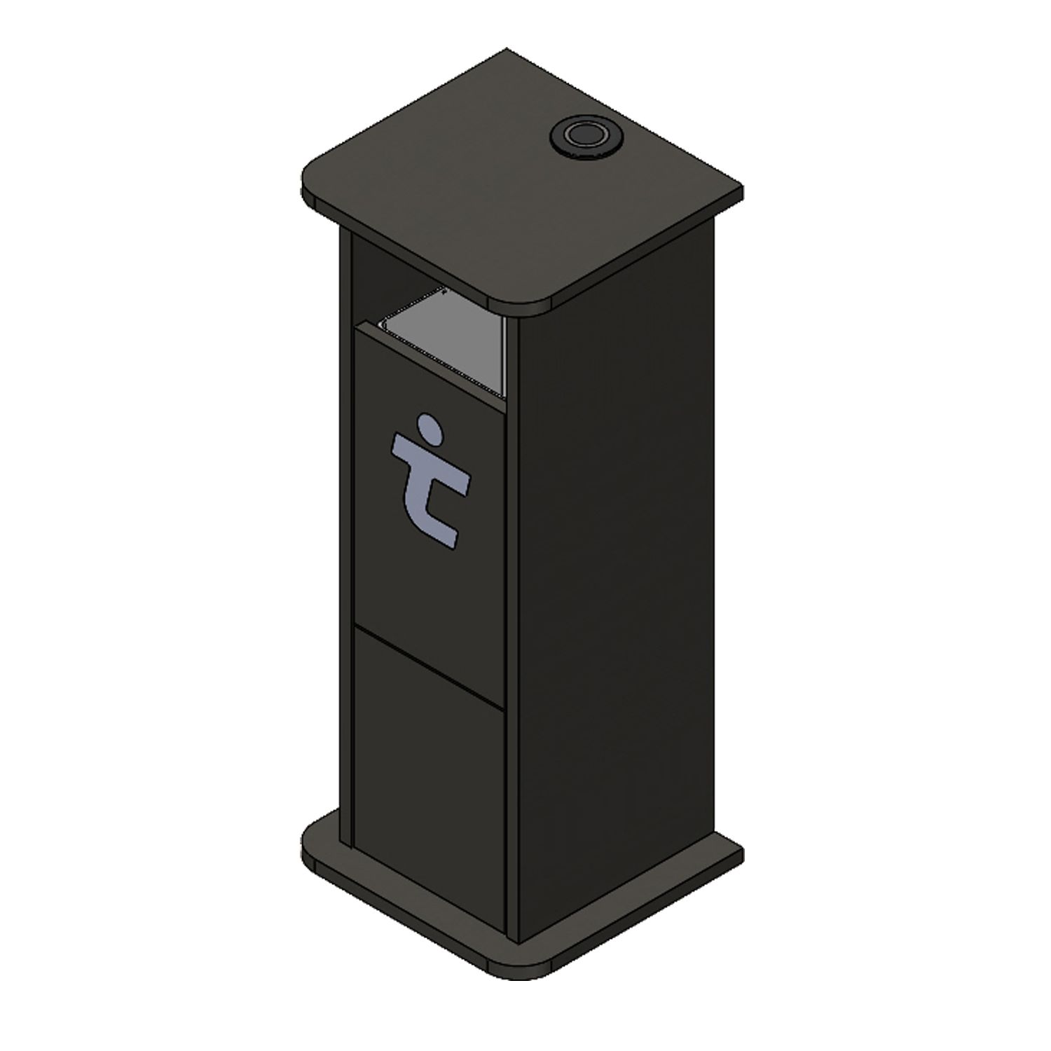 Tipico Terminalbutler schwarz mit Ladestation