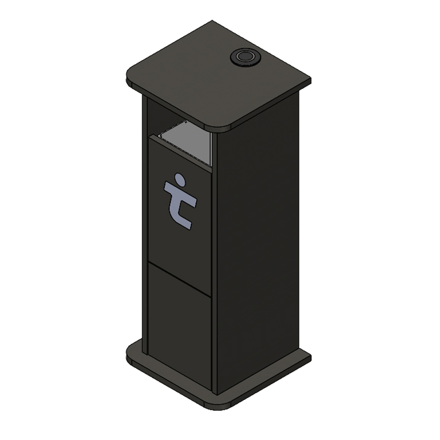 Tipico Terminalbutler schwarz mit Ladestation