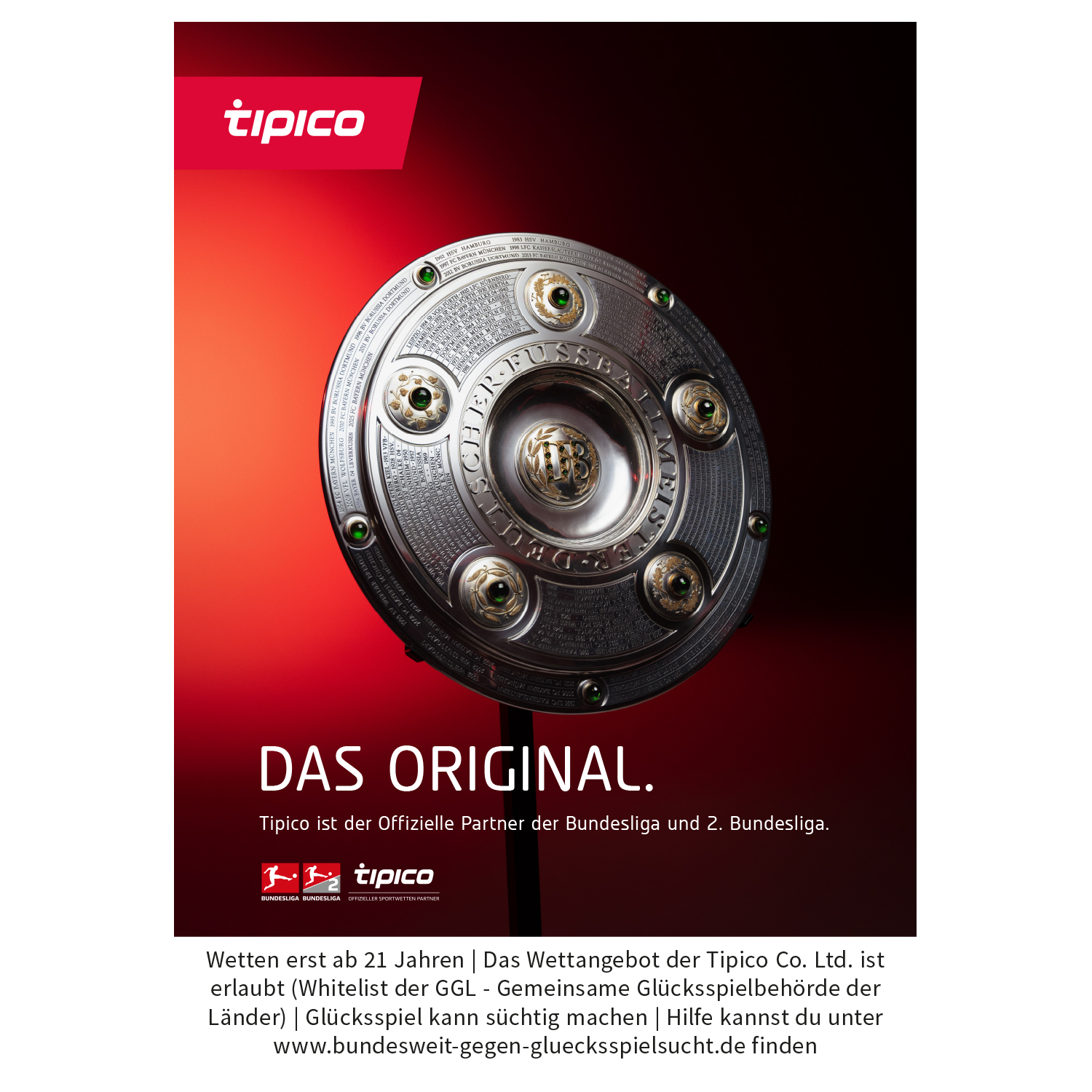 Plakat Bremen "MEISTERSCHALE" Das Original. A1