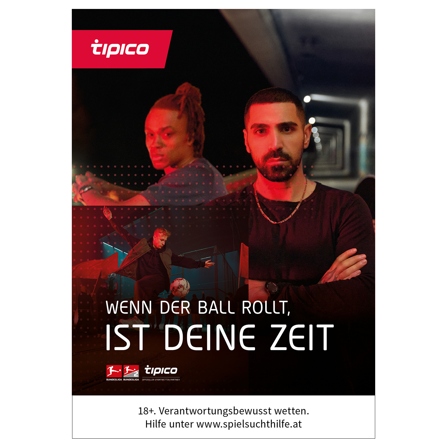 Plakat Österreich "DEINE ZEIT" Urban. A1 &